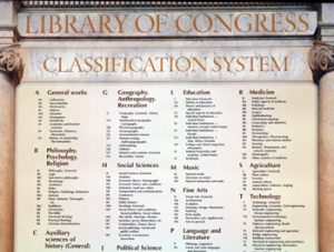 library of congress classification